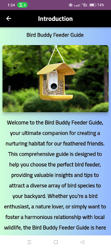 bird buddy feeder guide Screen 3