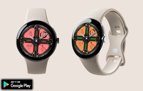 Hybrid Animated COPTER Watch