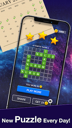 Game screenshot Crosswordly: Cross wordle Game apk download