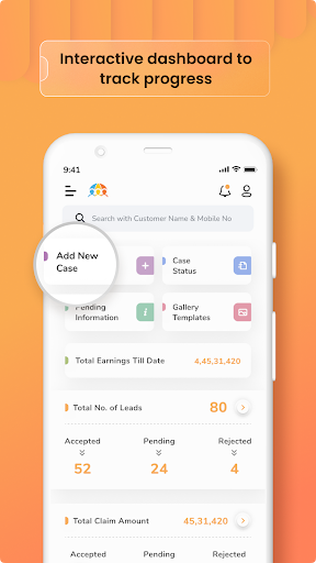 Android application Polifyx Partner screenshort