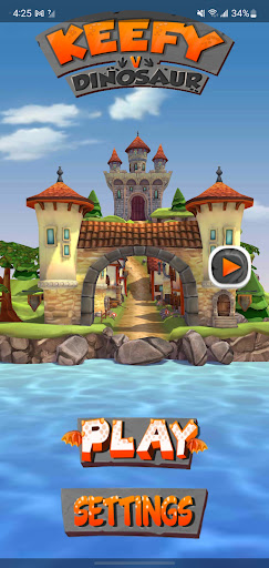 Android application Keefy v Dinosaur screenshort