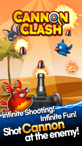 Android application CannonClash screenshort