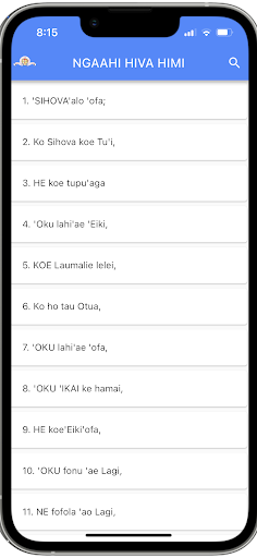 Android application STH Himi screenshort