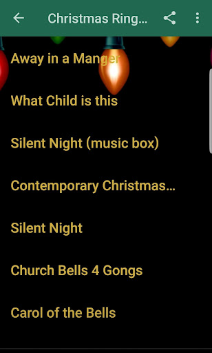 Christmas Ringtones Screen 3