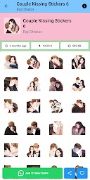 Romantic Couple Love Stickers For WhatsApp