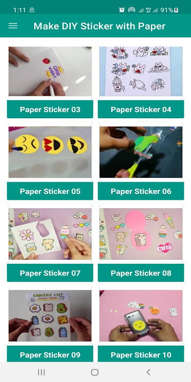 Make DIY Stickers with Paper - 30.0.9 - (Android)