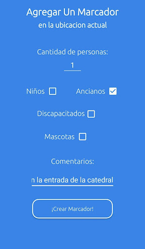 Ayumapp - Ayuda a la gente en  Screenshot 3 - AppWisp.com