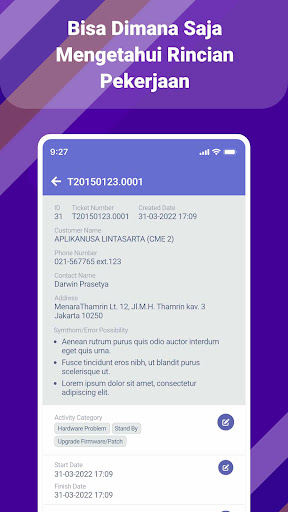 Android application BHp DQ Mobile screenshort