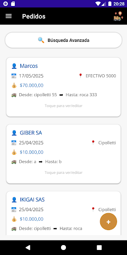 App para logística LogiSoftApp