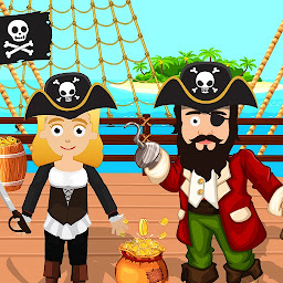 Pretend Play Pirate Ship 아이콘 이미지