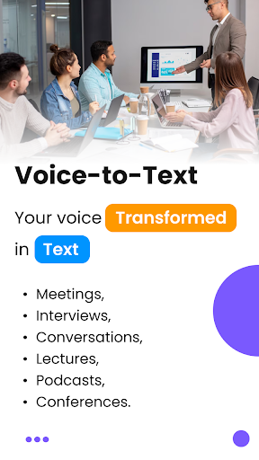 AI Speech to text: Transcribe Screen 2
