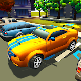Cartoon Car Parking Game : Kids Driving Simulator icon