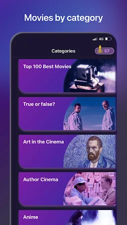 Game screenshot Cinema Quiz: films & actors hack