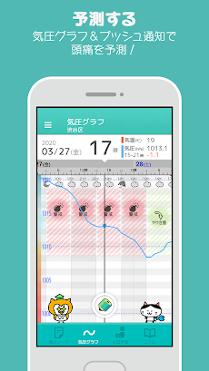 頭痛ーる：気圧予報で体調管理 - 気象病対策アプリのおすすめ画像5