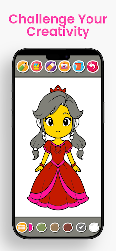 Princess Coloring Book Game