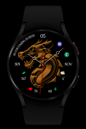 Dragon Watch Face Wear OS Screen 3
