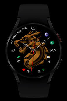 Dragon Watch Face Wear OSのおすすめ画像3