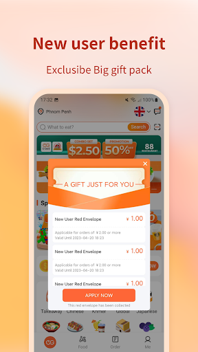 Screenshot of E-GetS : Food & Drink Delivery