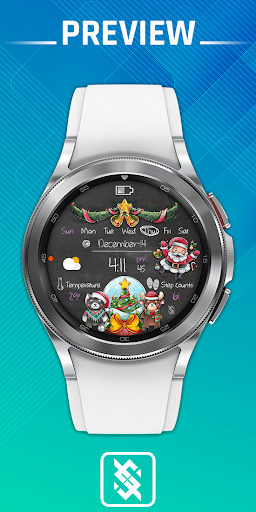 Android application BFF39-Christmas Animal, Santa screenshort