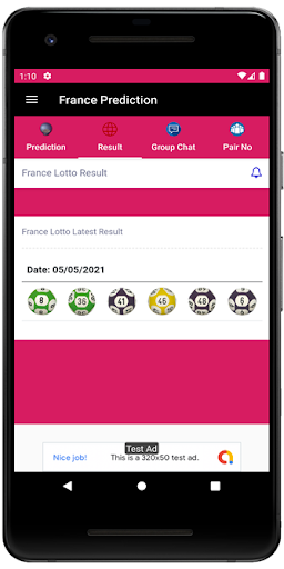 France Lotto Prediction Screen 3