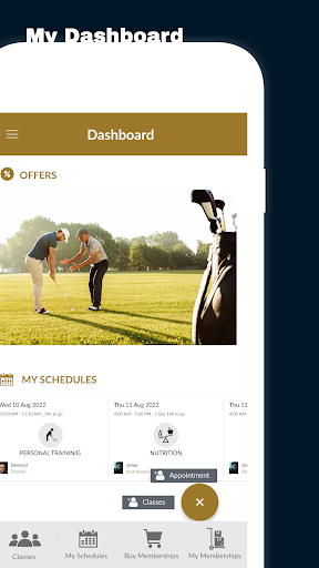Android application QUANTUMGOLFPH screenshort