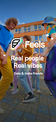 Android application Feels - dating & friends screenshort