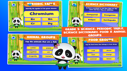 Panda 5th Grade Learning Games androidhappy screenshots 2