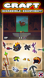 Idle Grindia: Dungeon Quest