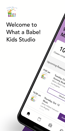 Android application What a Babe! Kids Studio screenshort
