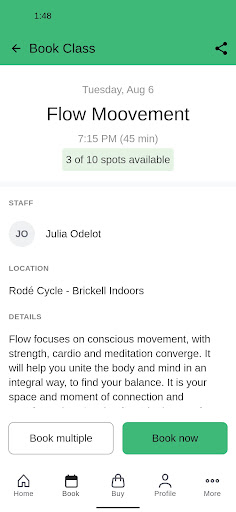 Rode Cycle Screen 3