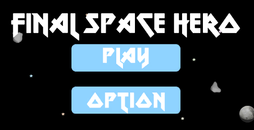 Android application Final Space Hero screenshort