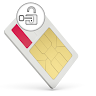 Smart unlock sim network