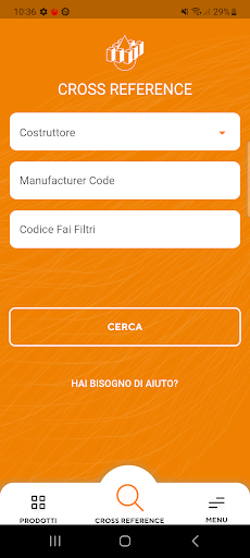 Android application Cross Reference screenshort