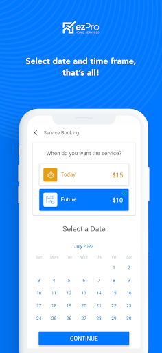 ezPro Home Services Screen 3