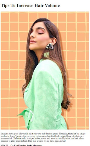 Add Hair Volume Naturally Tips