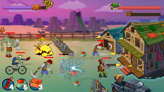 Zombies Ranch. Zombie shooting games 3.0.9 Apk + Mod 3