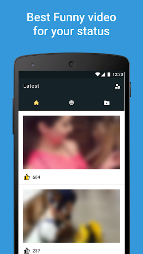 Android application Funny Video Status screenshort