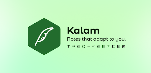 Kalam – Offline Notes + Blocks
