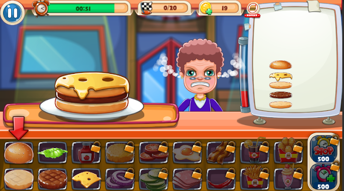 #2. Squid Game (Hamburger) (Android) By: VaaVaaDaa