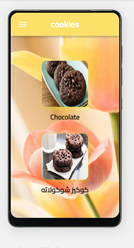 Android application cookies screenshort