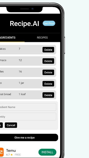 RecipesAi - Personal Ai Chef Screen 2