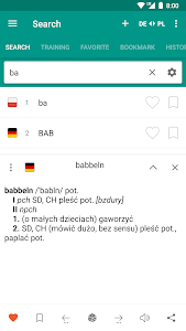 German-polish dictionary Unknown