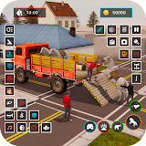 Animal Truck Transport 3D icon