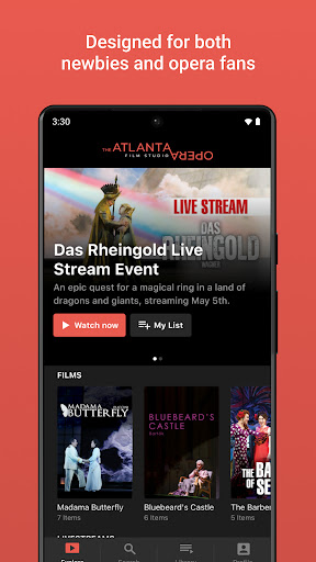 The Atlanta Opera Film Studio Screen 2