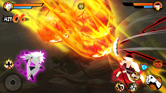 Super Stick Fight AllStar Hero v4.3 MOD APK (One Hit, God Mode