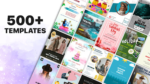Android application Emblem: Flyer & Poster Maker screenshort