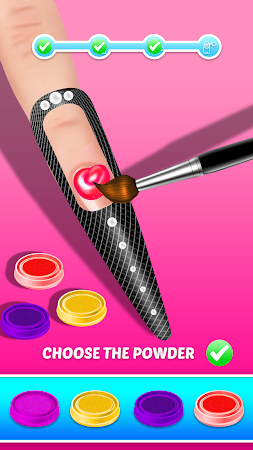 Game screenshot Acrylic Nail Art Salon Games apk download