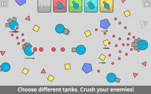 Diep.io MOD APK v1.3.0 (Unlimited Skill Points) Latest 2022 Download 2