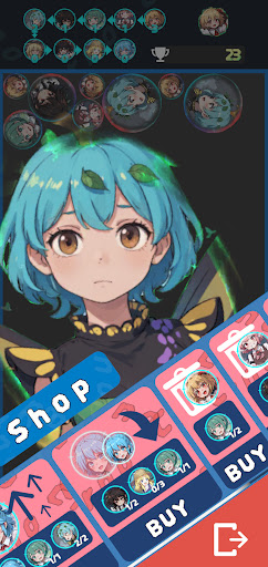 Cirno Bubble Game Screen 2