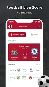 Football Live TV - Live Score